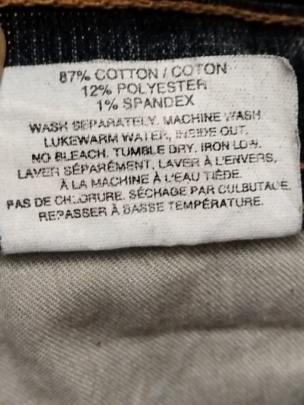 ✨ NWOT Made in Canada ✨ Tommy Hilfiger Dark Wash Bootcut Jeans 6 - Picture 7 of 13